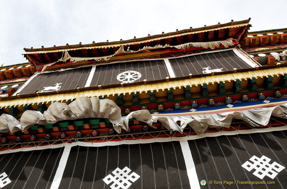 Ganden Sumtseling Monastery Decorations