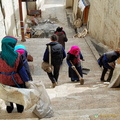 Workers Keeping the Sumtseling Monastery Clean