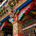 Colourful Roof Decorations of the Entrance Gate