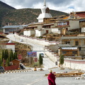 View of the Bodhi Pagoda