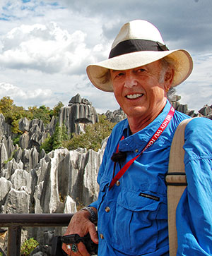 Tony at Kunming Stone Forest, China