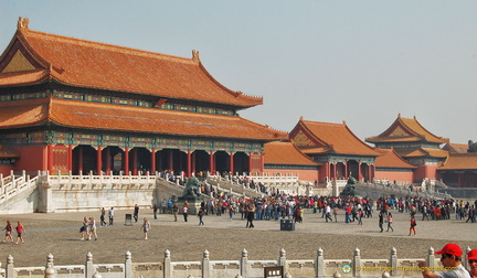 Forbidden City Outer Court Halls 