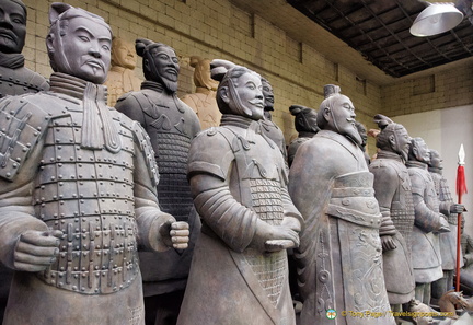 Terracotta warrior generals