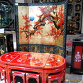 Lacquer screen and furniture