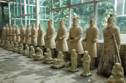 Terracotta warriors and bodhisattvas
