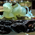 Jade Carving - Mythical Winged Lion