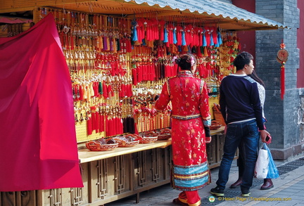 Souvenir Stand at Puning Street Qing market