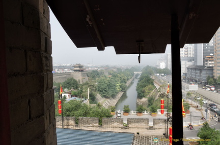 Xi'an City Wall Watch Window