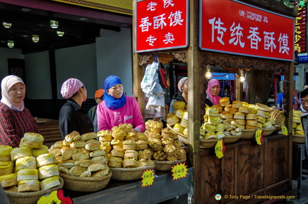 Xi'an Muslim Snack Street Bread Vendors