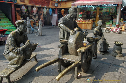 Xi'an Muslim Quarter Sculptures