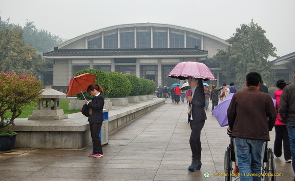 Entrance to the Terracotta Warriors & Horses Museum