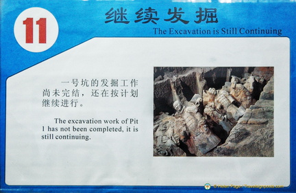 Excavation of Pit No. 1 is Still in Progress
