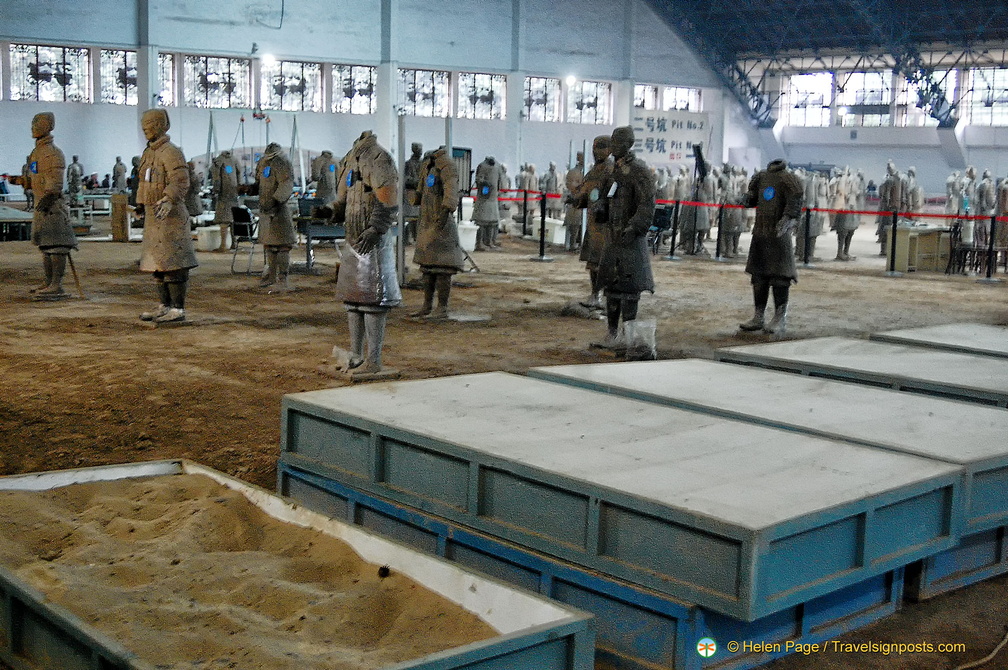 Terracotta Warriors reconstruction area