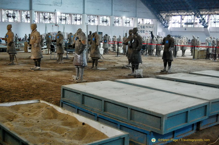 Terracotta Warriors reconstruction area