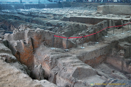 Sections of Unmended Pit