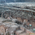 Reconstructed terracotta army