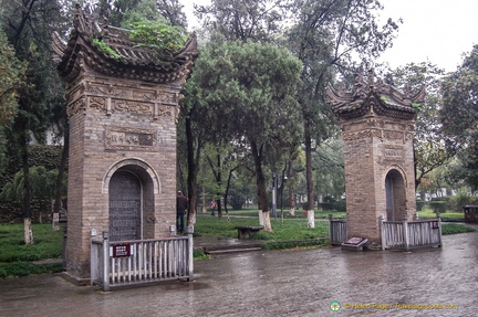 Jianfu Temple Stele Pavilions