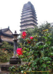 Small Wild Goose Pagoda Garden View