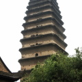 43-metre high Small Wild Goose Pagoda