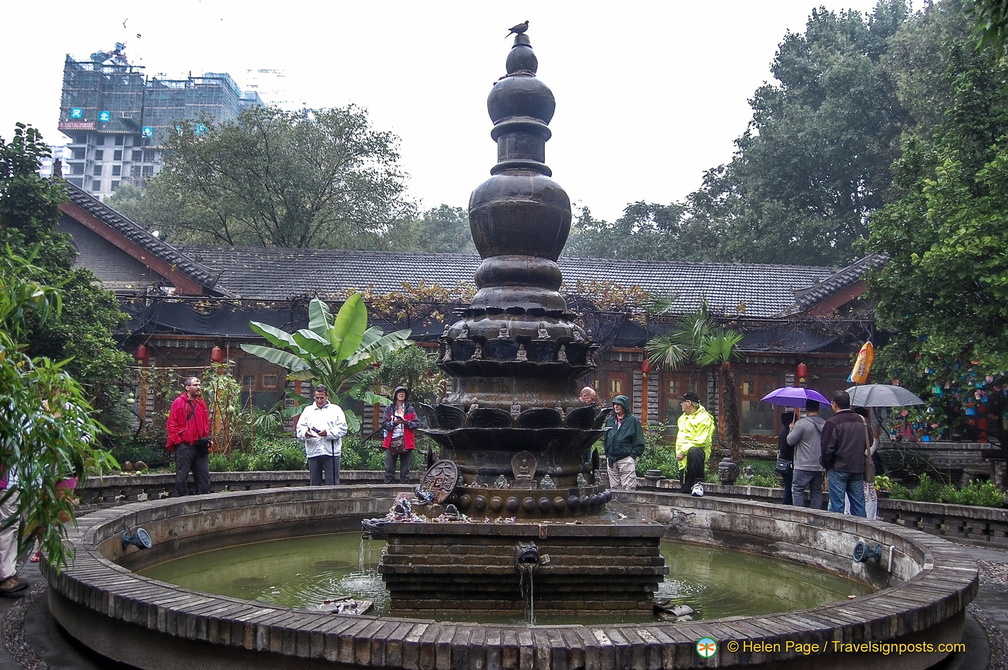  Traditional Culture Exchange fountain
