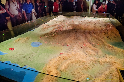 Model of the Ancient Silk Road