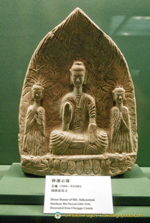 Stone Statue of Sakyamuni