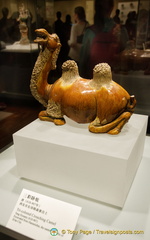 Tang Dynasty Tri-colour Crouching Camel