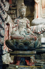 One of 10,000 Buddhas in Zhongshan Grotto