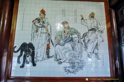 Tile Painting at Yellow Crane Tower