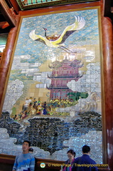 Ceramic Fresco of Yellow Crane Tower Legend