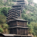 Traditional Buildings in the Three Gorges Tribe Scenic Spot