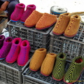 Woollen Boots at the Sandouping Village Market