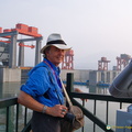 Tony at the Dam Viewing Platform