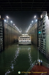 Passing through the Ship Lock