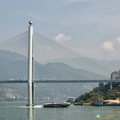 Badong Yangtze Bridge and Town