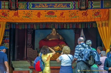 Sitting Buddha in the Great Buddha's Hall