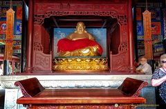Laughing Buddha in the Great Buddha's Hall