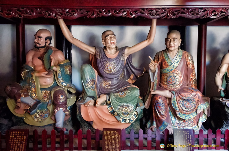 Statues of Arhats