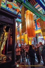 A section of the Great Buddha's Hall