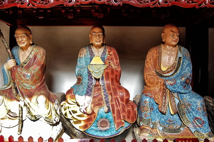 Some of the Eighteen Buddha Disciples