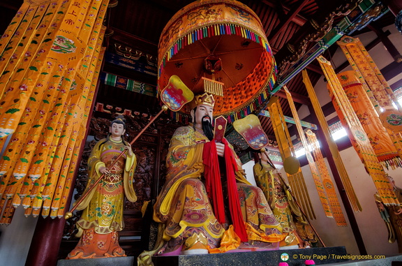 Jade Emperor in the Jade Emperor Hall
