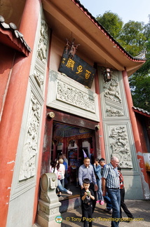 Entrance to Wuchang Hall