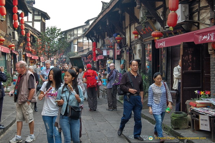 Bustling Ciqikou Street