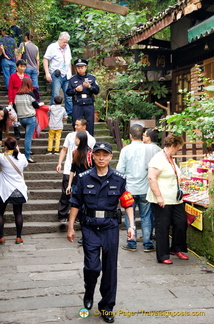 Police on the Beat in Ciqikou