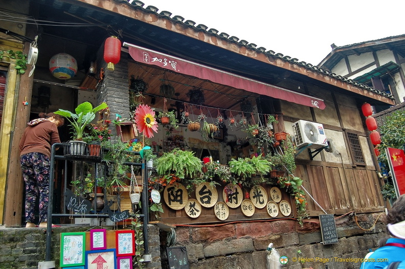 Creatively Decorated Cafe