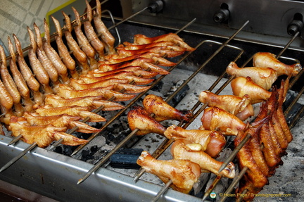 Grilled Chicken Wings and Drumsticks