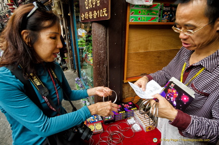 Buying Souvenirs in Ciqikou
