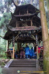 Mt Qingcheng Pavilion