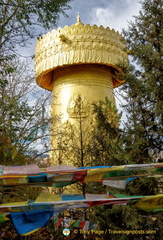 Dafo Temple Giant Prayer Wheel
