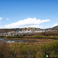 Landscape of Ganden Sumtseling Monastery